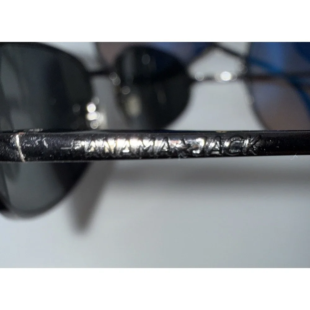 Lot Of 3 Authentic Panama Jack Metal frame Sunglasses-Black, Brown & Gray-Invest